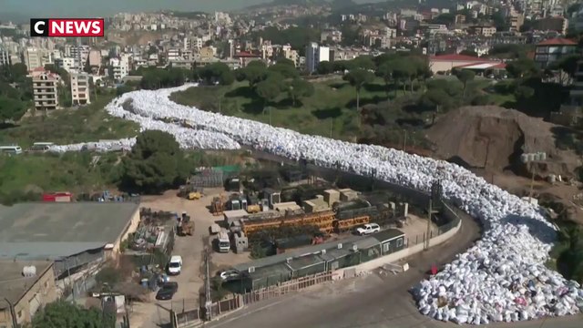 Liban : un pays noyé sous les déchets