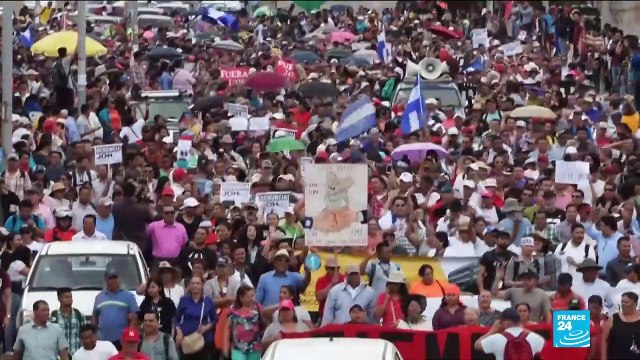Honduran protesters call for president to resign in wake of drug money accusations