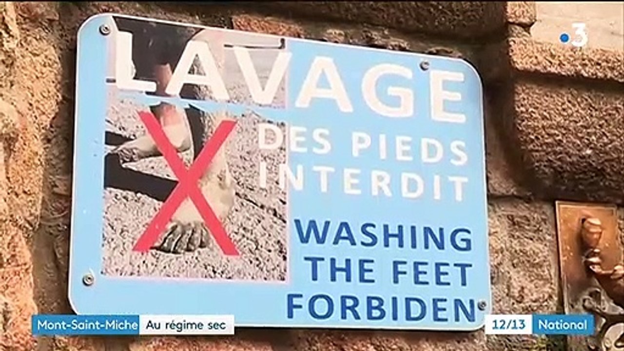 Manche : pour le maire du Mont-Saint-Michel, les touristes consomment trop d'eau