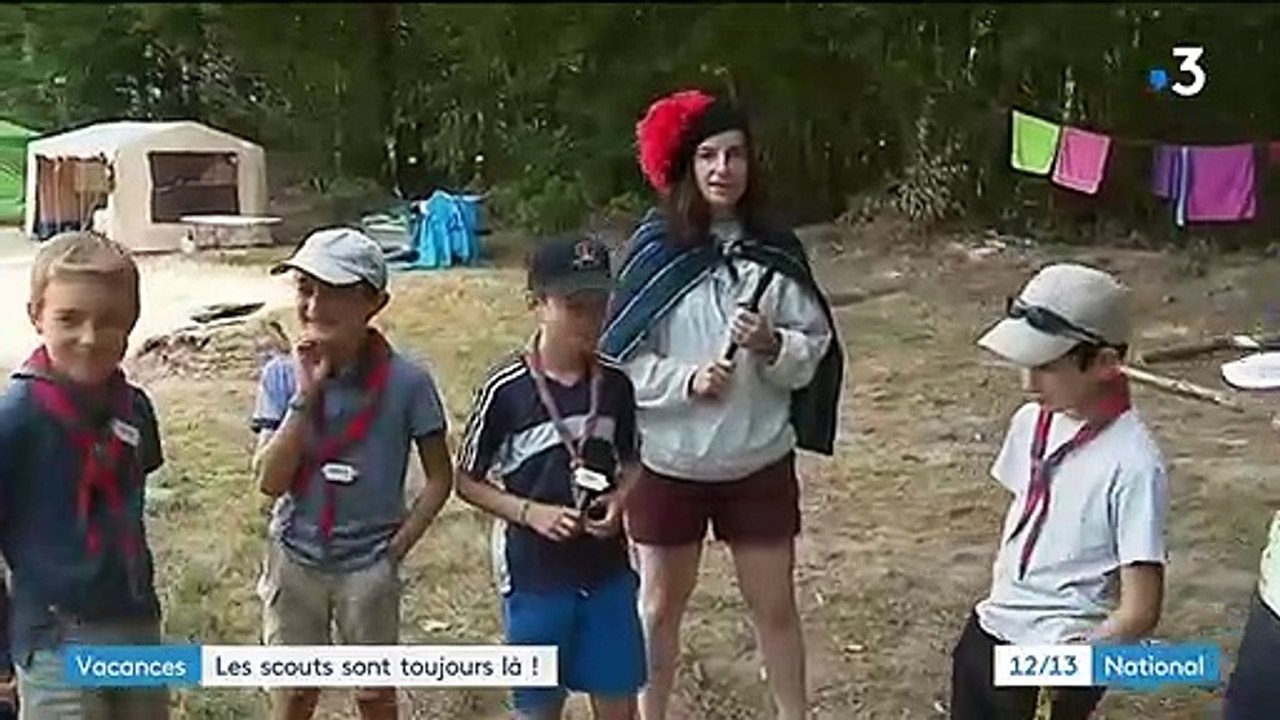 Vacances : le scoutisme séduit toujours plus de jeunes