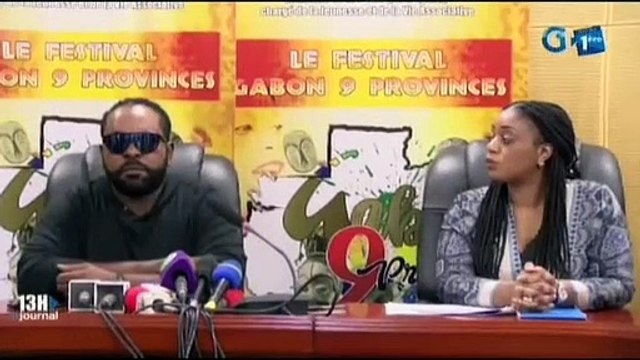 RTG - Conférence de presse du comite d’organisation du festival Gabon 9 provinces