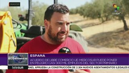 España: TLC Mercosur-UE pone en riesgo empleos del sector primario