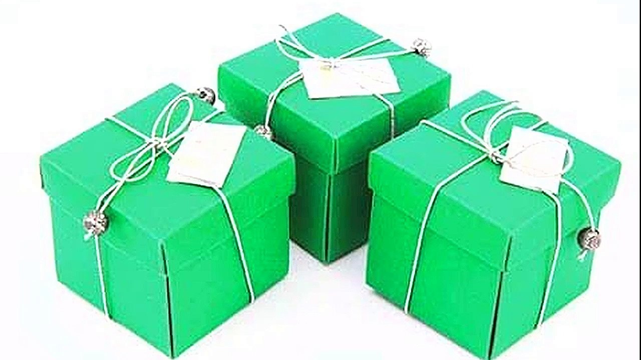 Como fazer lembrancinhas com CAIXA DE PAPEL