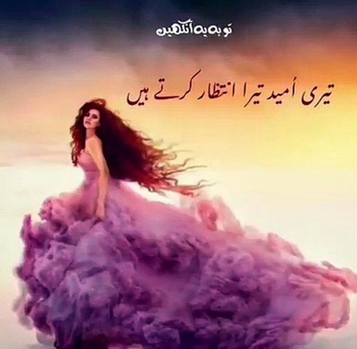 تیری اُمید تیرا انتظار کرتے ہیں_اے صنم ہم تو صر...