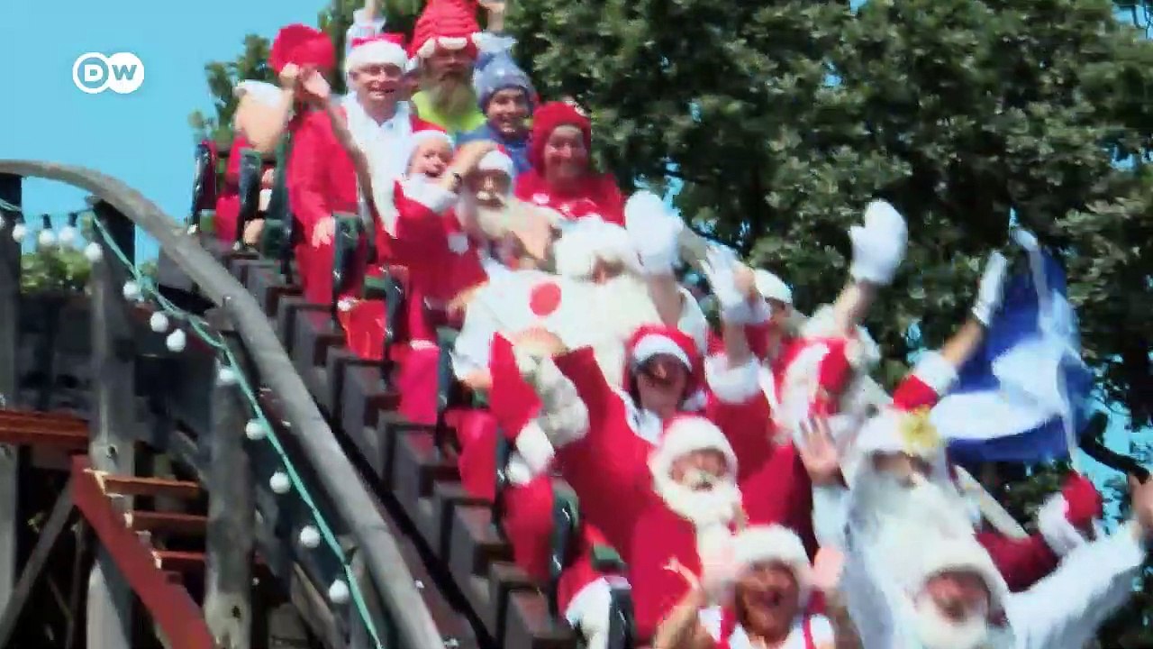 Weltkongress der Weihnachtsmänner | Euromaxx