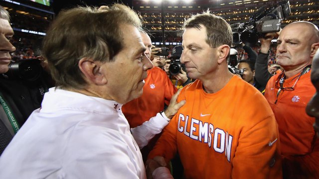 SI's Top 25 College Football Rankings: Does Alabama Really Have the Edge Over Clemson?