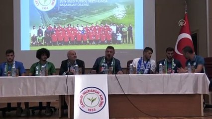 Çaykur Rizespor Başkanı Kartal: 'Birlikte başaracağız' - RİZE