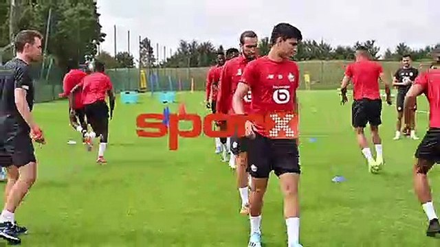 Yusuf Yazıcı, Lille antrenmanında