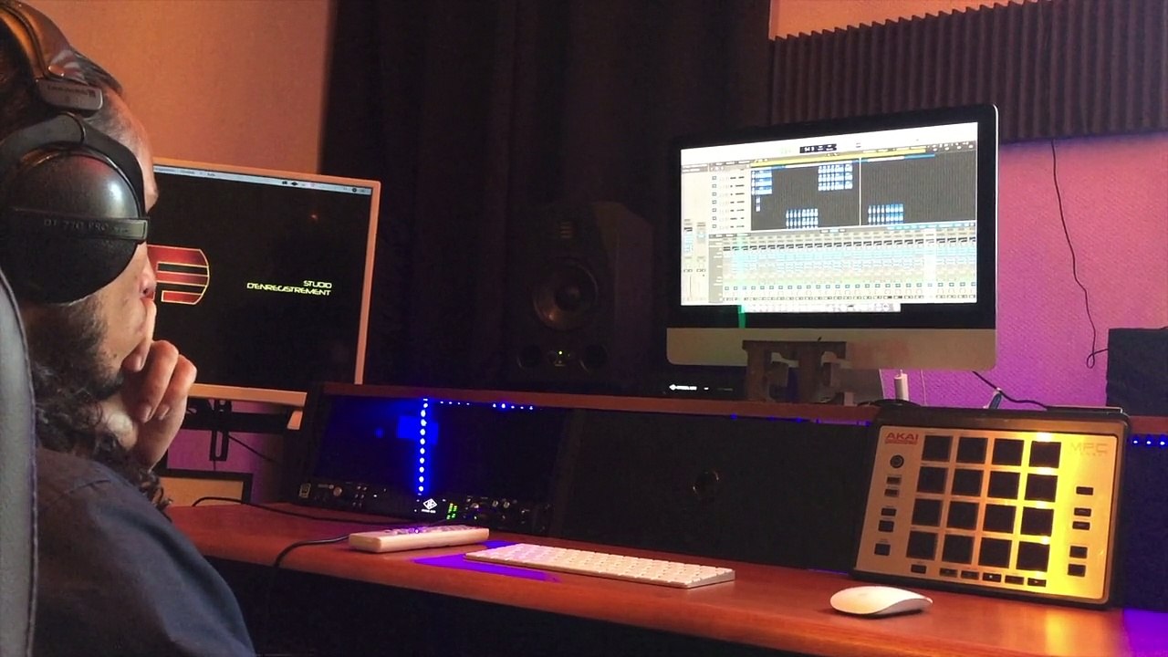 Le studio futur empire, à disposition des rappeurs Nancéiens