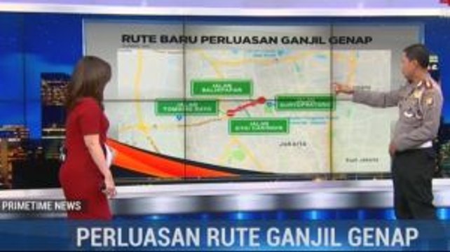 Ini Rute Baru Ganjil Genap di Jakarta