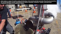 Mini Jet Engine Go Karts Starting Up and Sound Must be Reviewed