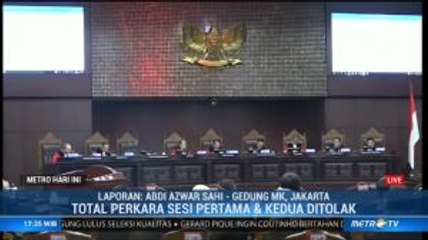 Sudah 49 Perkara Pileg Ditolak MK