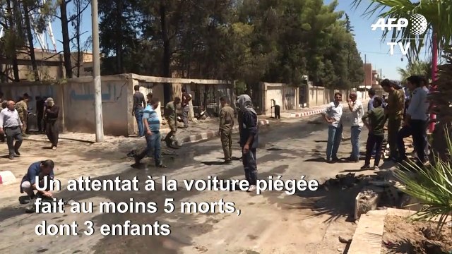 Syrie: attentat à la voiture piégée, cinq morts dont trois enfant