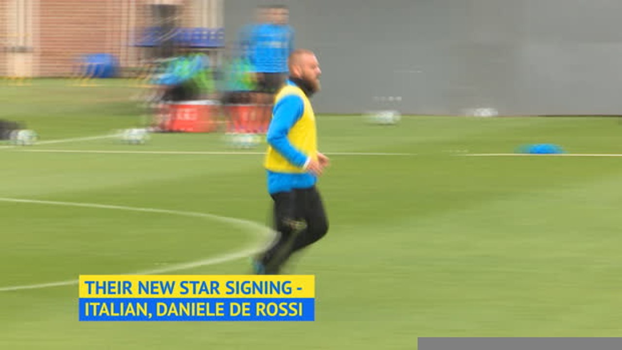 De Rossi trains with new club Boca Juniors