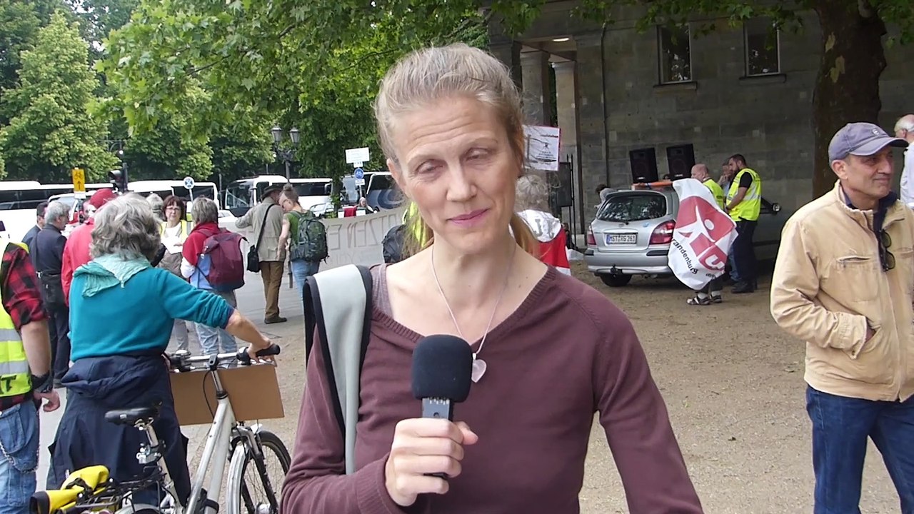 'Pompeo go home' - Demo für Frieden mit dem Iran (NMTV vor Ort)