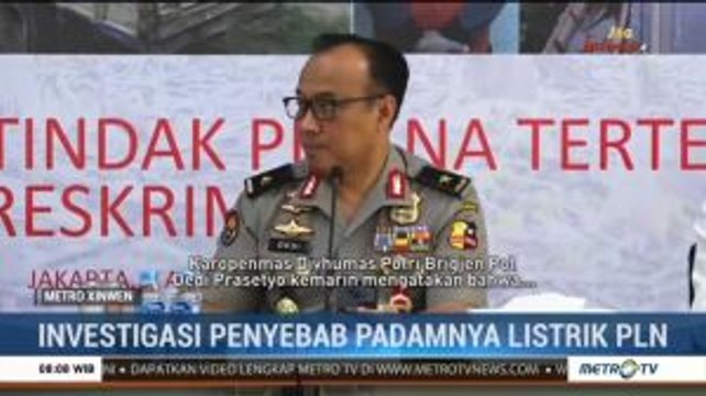 Polisi Selidiki Padamnya Listrik di Sebagian Jawa