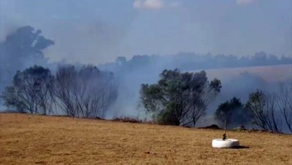 Incêndio no Riveira gera trabalho para Corpo de Bombeiros