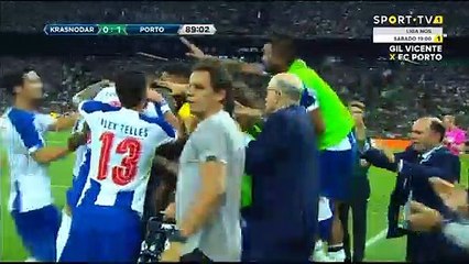 Sergio Oliveira Goal - Krasnodar 0 - 1 Porto (Full Replay)