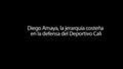 Diego Amaya, un coste√±o con jerarqu√≠a en el Deportivo Cali