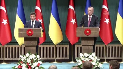 Zelenskiy: "Türk iş dünyasını Ukrayna'ya memnuniyetle davet etmek istiyorum"