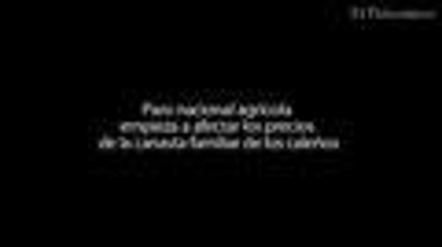 Alzas en los precios de los alimentos por Paro Nacional
