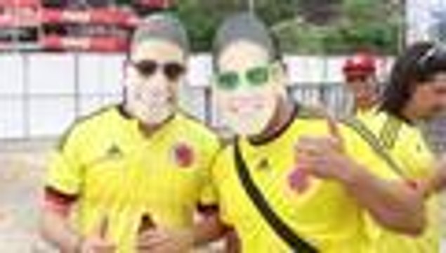 Aficionados de la Selección Colombia ya palpitan duelo frente a Argentina