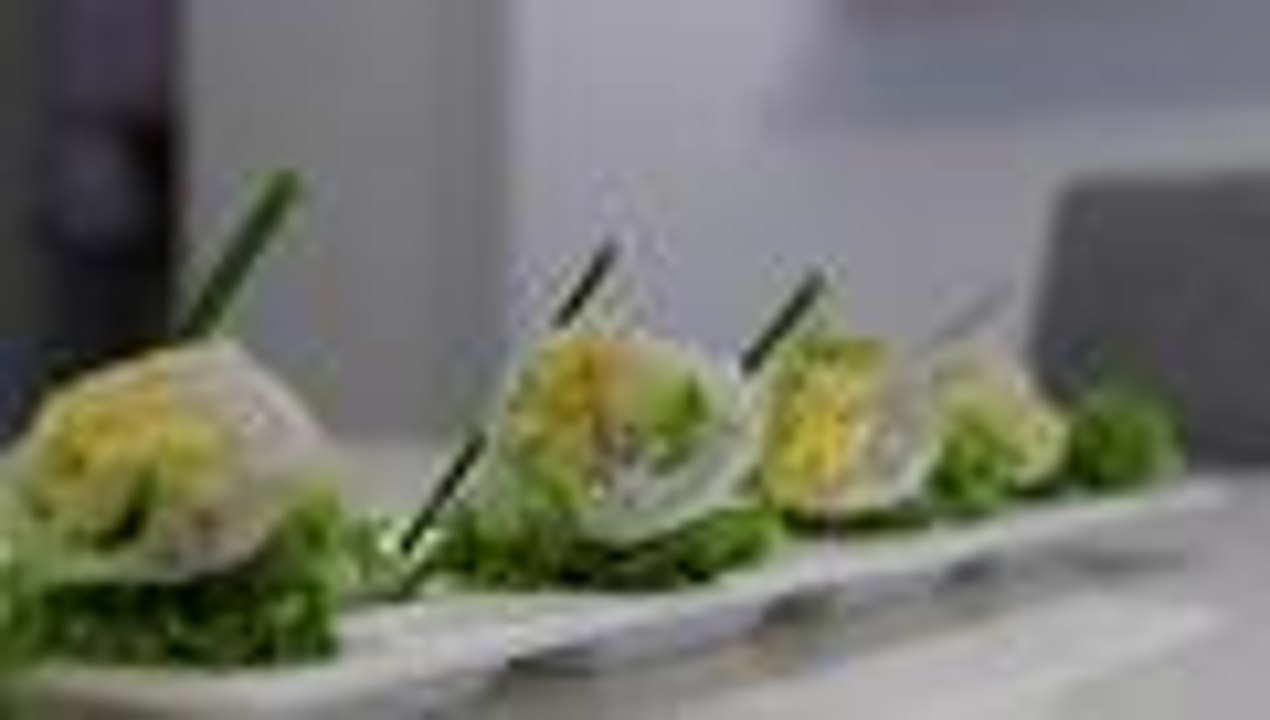 Rollos de vegetales