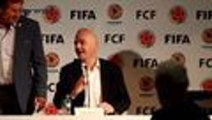 Gianni Infantino, presidente de la Fifa, "al f√∫tbol solo lo salva el f√∫tbol"