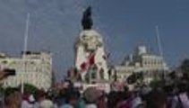 En video: peruanos salen a marchar en contra de la candidatura de Keiko Fujimori
