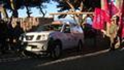 Pablo Neruda volvió a ser enterrado en su amada Isla Negra