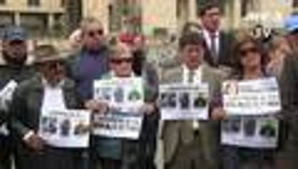 En video: las protestas por el secuestro de periodistas en el Catatumbo