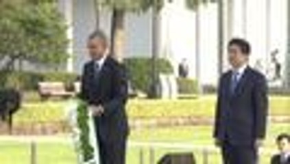 En video: el homenaje de Barack Obama a las vícitmas de Hiroshima