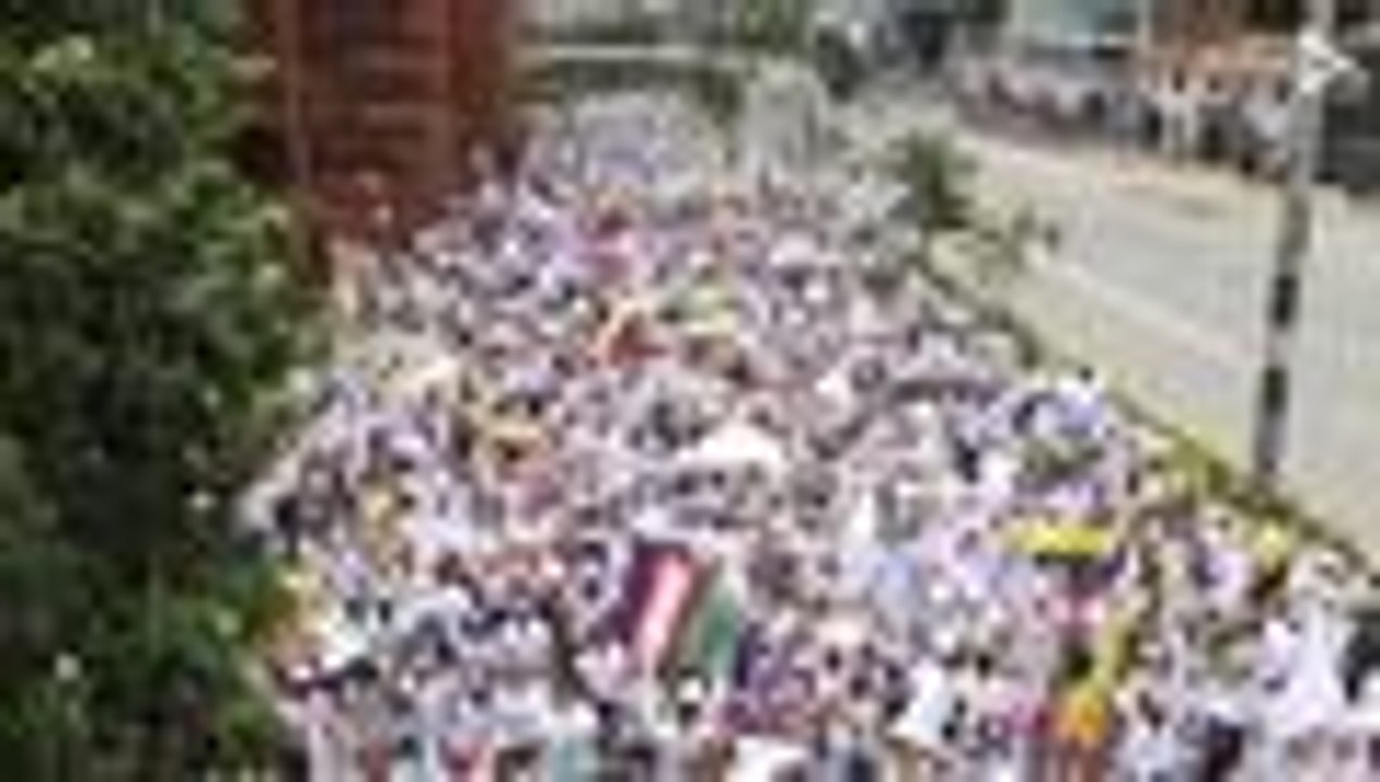 En video: caleños se unieron en un solo clamor...