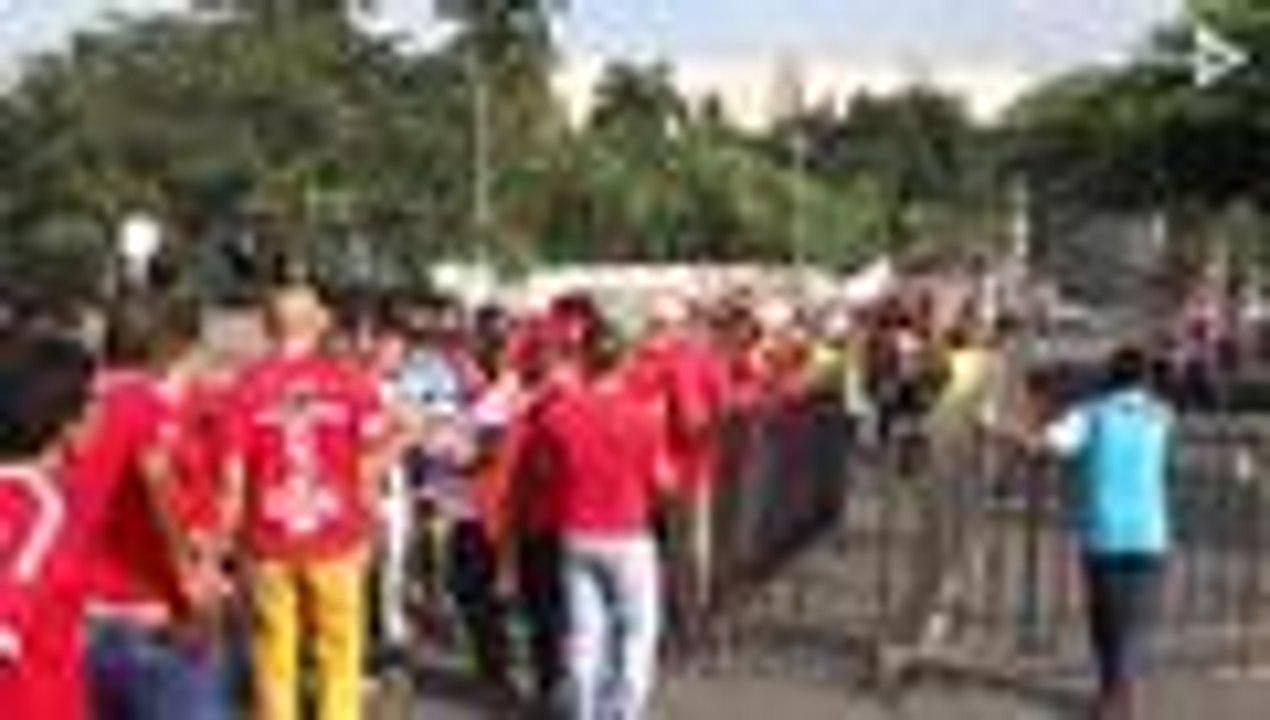 Hinchas del Am√©rica de Cali tras empate ante Rionegro √Åguilas