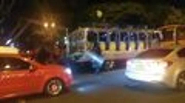 Decomiso de armas a hinchas de América de Cali.