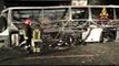 En video: Al menos 16 muertos en un accidente de autobús con jóvenes en Italia