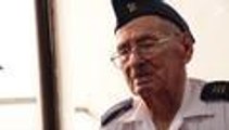Homenaje a un héroe: el bombero más antiguo del país recuerda la explosión del 7 de agosto