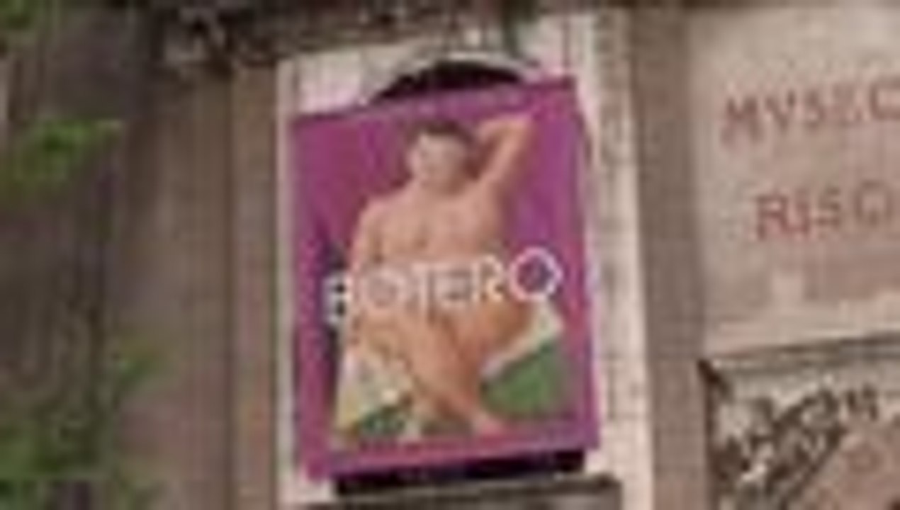 Medio centenar de obras de Botero, expuestas en Roma