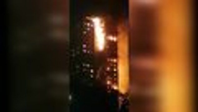 En video: impresionantes imágenes de incendio de grandes proporciones en Londres