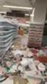 En video: así quedó La 14 de Buenaventura tras saqueos de este viernes