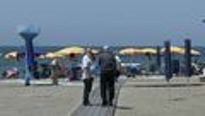 La playa del Papa, un para√≠so para las personas en situaci√≥n de discapacidad