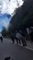 Enfrentamientos de Fuerza Pública e indígenas en Cauca