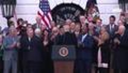 Trump celebra por todo lo alto su primera gran victoria con la reforma fiscal