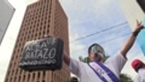 En video: protestan en Nicaragua por ley que busca regular uso de redes sociales