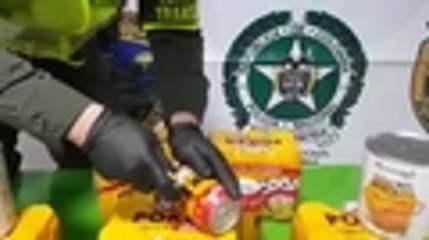 Así se camuflaba la marihuana en las latas de cerveza