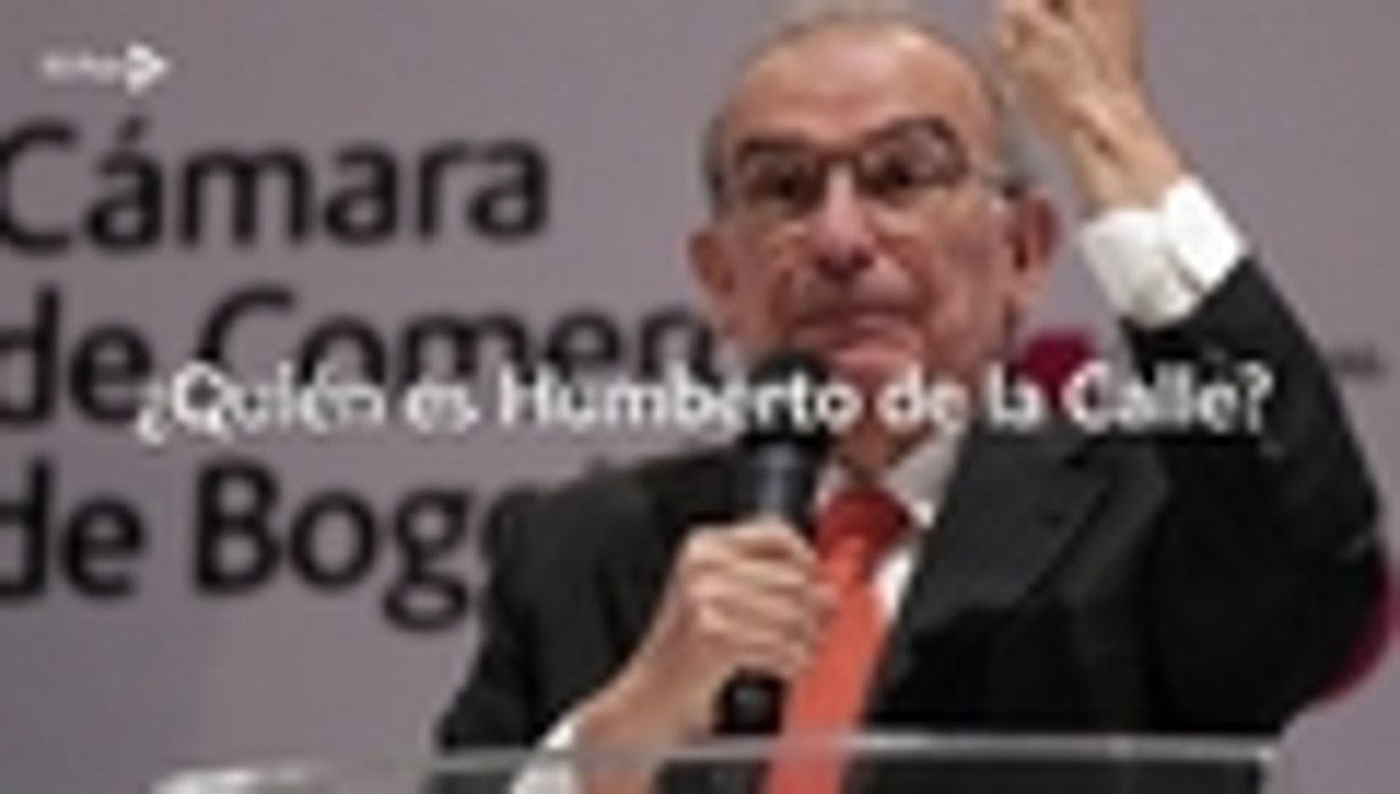 Humberto de la Calle, el candidato presidencial defensor y promotor del proceso de paz