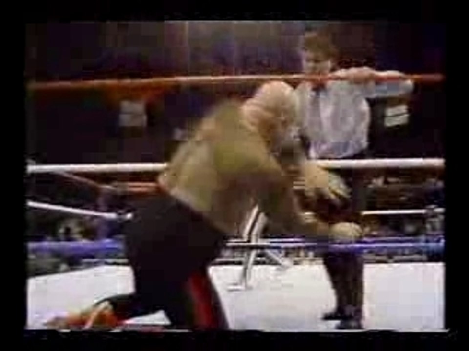 George Steele vs Danny Davis