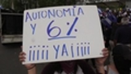 Estudiantes en Nicaragua dicen que Daniel Ortega "no los manipulará"