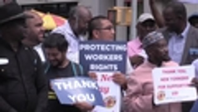 Video: taxistas ganan 'batalla' legal contra Uber en Nueva York, EE. UU.