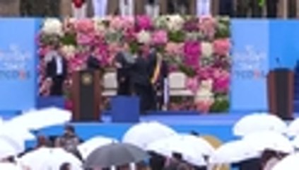 Duque asumió la presidencia de Colombia en una ceremonia llena de folclor